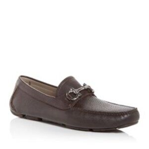Salvatore Ferragamo Parigi | Chocolate Pebble Ganc | Size: 9.5